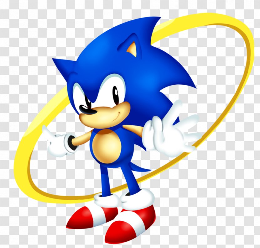 Vertebrate Clip Art Illustration Desktop Wallpaper Mascot - Sporting Goods - Sonic The Hedgehog Classic Transparent PNG