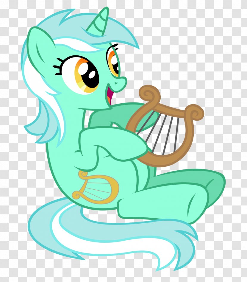 Lyre Pony Lyra Drawing - Fan Club Transparent PNG