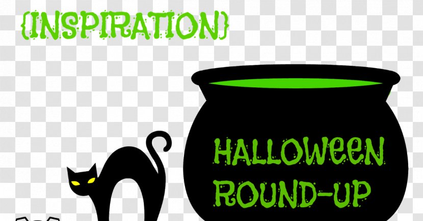 Cat Halloween Logo Brand - Pumpkin Transparent PNG