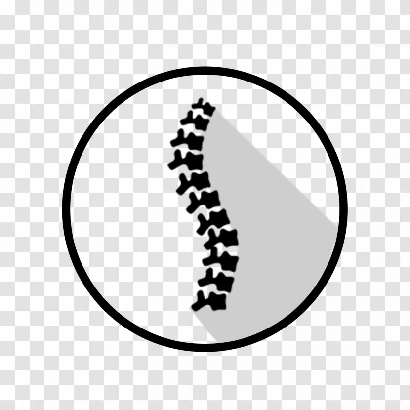 Circle Logo - Chiropractic - Symbol Blackandwhite Transparent PNG