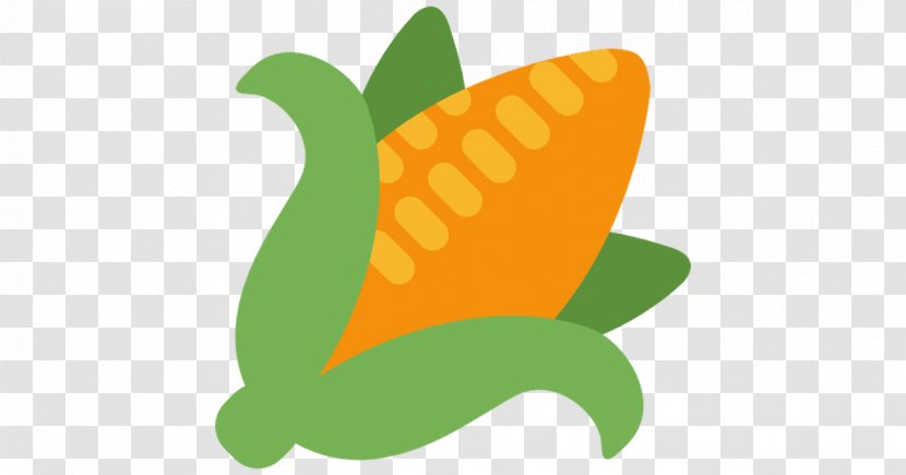 Corn On The Cob Fritter Emoji Taco - Green Transparent PNG