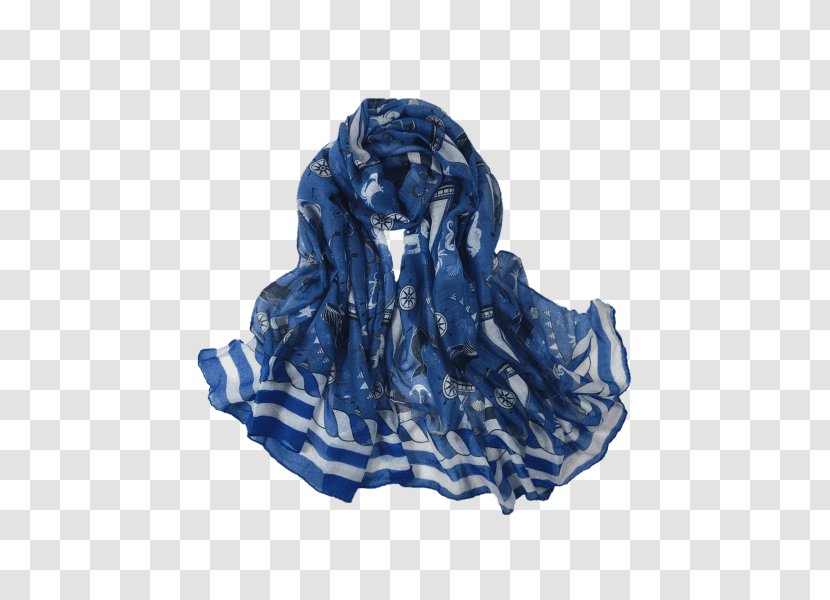 Scarf Product - Blue Transparent PNG