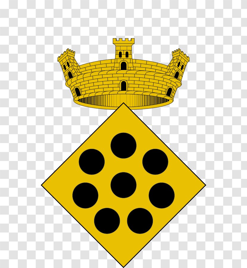 Lliçà D'Amunt De Vall Montclar, Berguedà Montmajor Coat Of Arms - Escutcheon - Yellow Transparent PNG