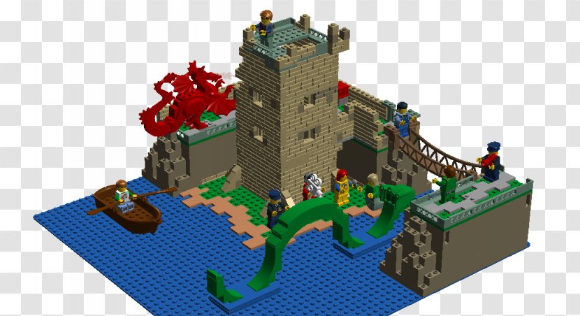Loch Ness Monster Urquhart Castle LEGO - Toy Transparent PNG
