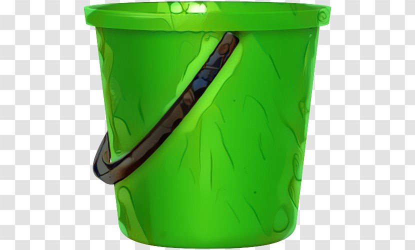 Flowerpot Green - Bucket - Waste Container Cup Transparent PNG