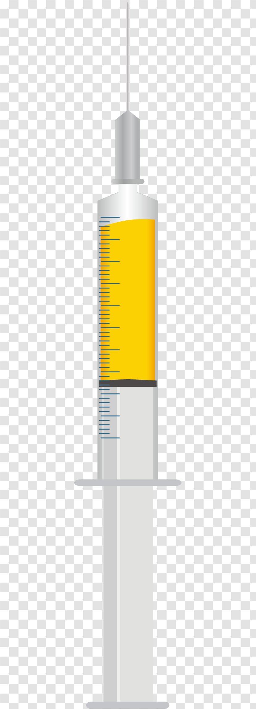 Yellow Font - Cylinder - Syringe Medical Care Transparent PNG