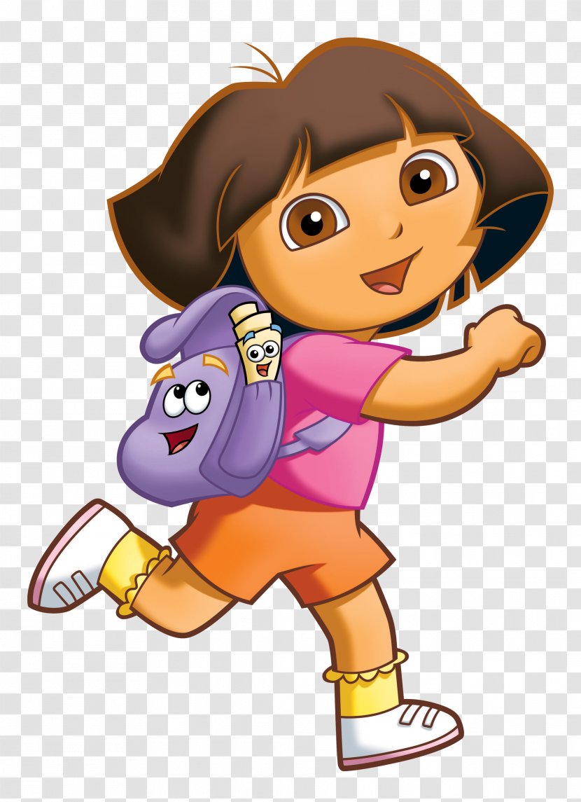 Swiper Cartoon Clip Art - Flower - Dora Vector Transparent PNG