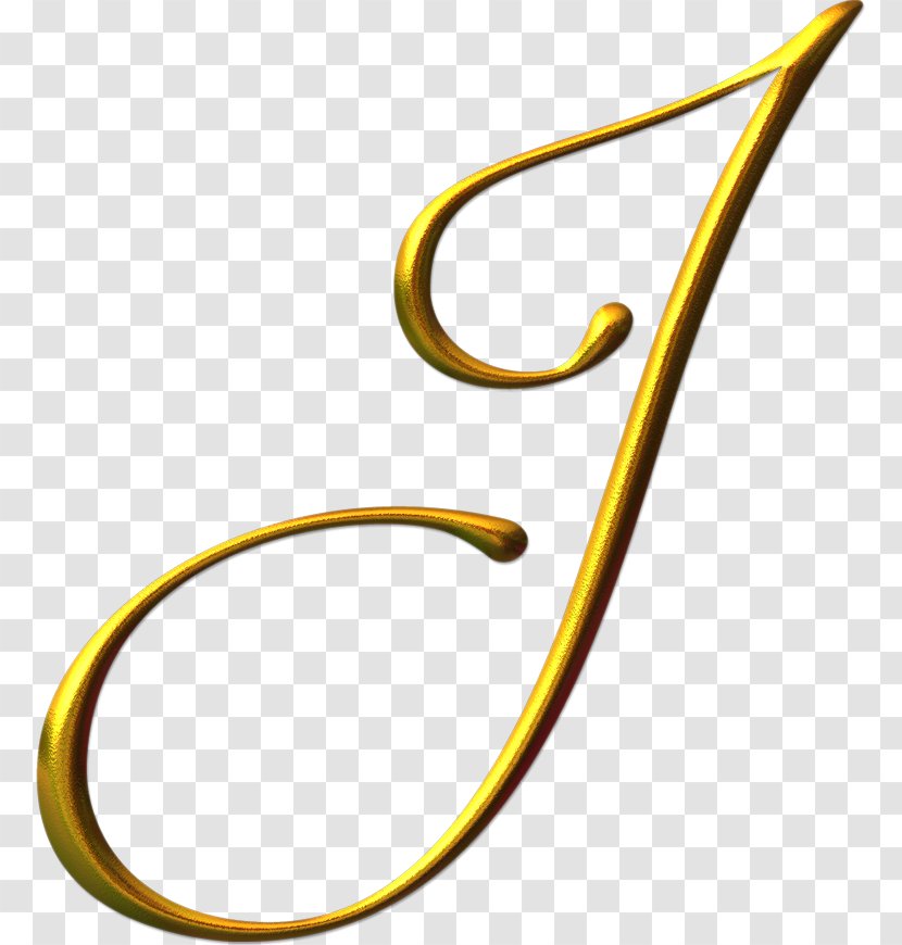 Letter Alphabet J - Yellow - LETRAS Transparent PNG
