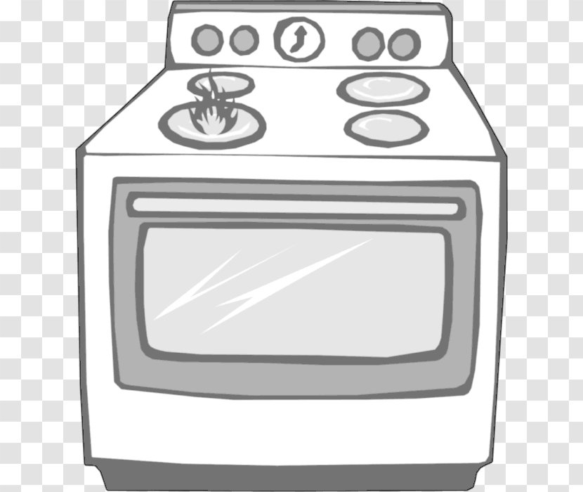 Oven Clip Art Openclipart Cooking Ranges Free Content - Gas Stove Transparent PNG