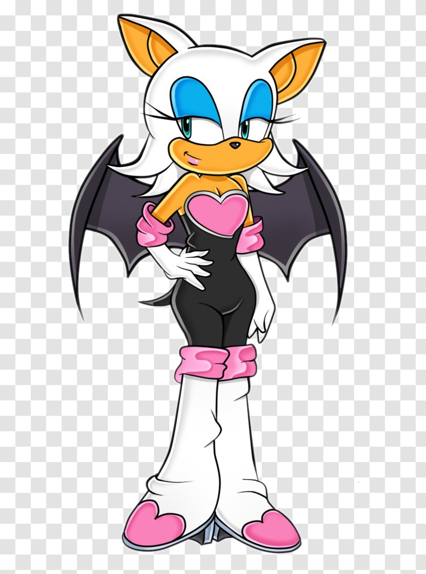 Rouge The Bat Amy Rose Doctor Eggman Art - Silhouette Transparent PNG