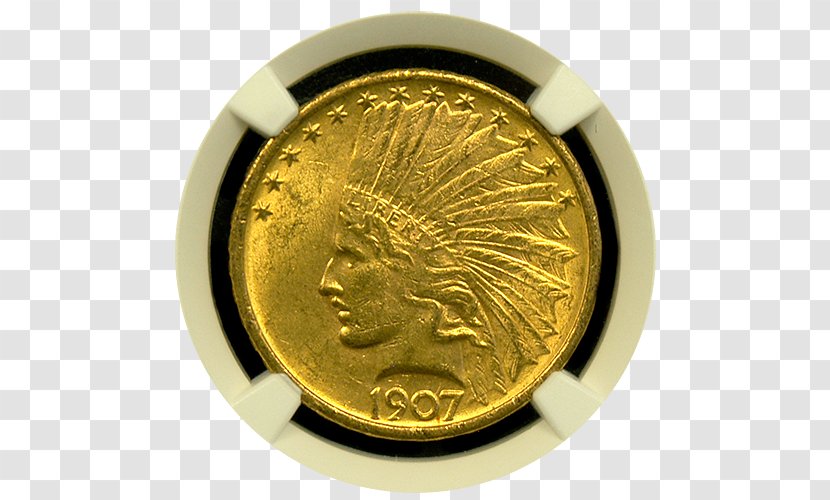 Gold Coin Indian Head Pieces Bullion Transparent PNG