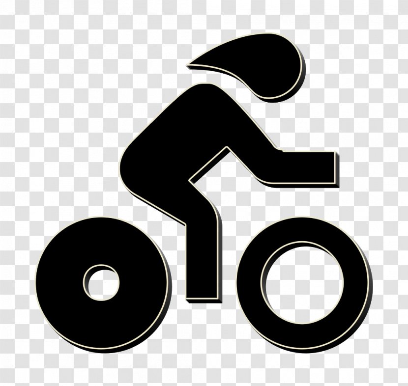 Biking Icon Sport Time - Material Property Number Transparent PNG
