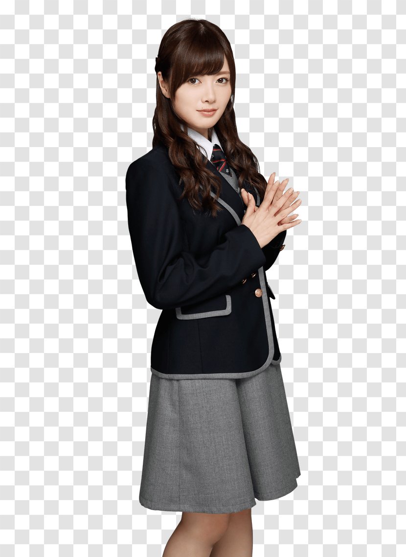 Mai Shiraishi Nogizaka46 乃木恋〜坂道の下で、あの日僕は恋をした〜 Waistcoat Jacket - Flower Transparent PNG