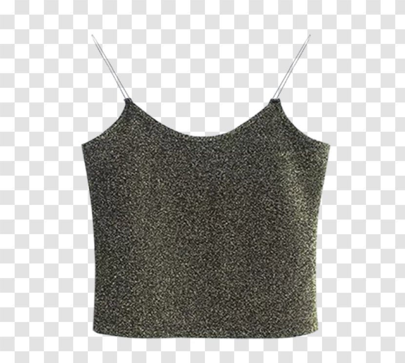 T-shirt Sleeveless Shirt Crop Top Camisole - Neck - Tank Transparent PNG