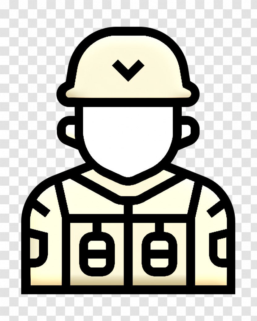 Soldier Icon Jobs And Occupations Icon Transparent PNG