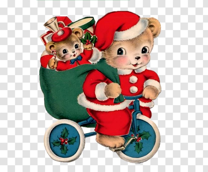 Christmas Ornament Decoration Toy Character - Holiday - Baby Bear Transparent PNG