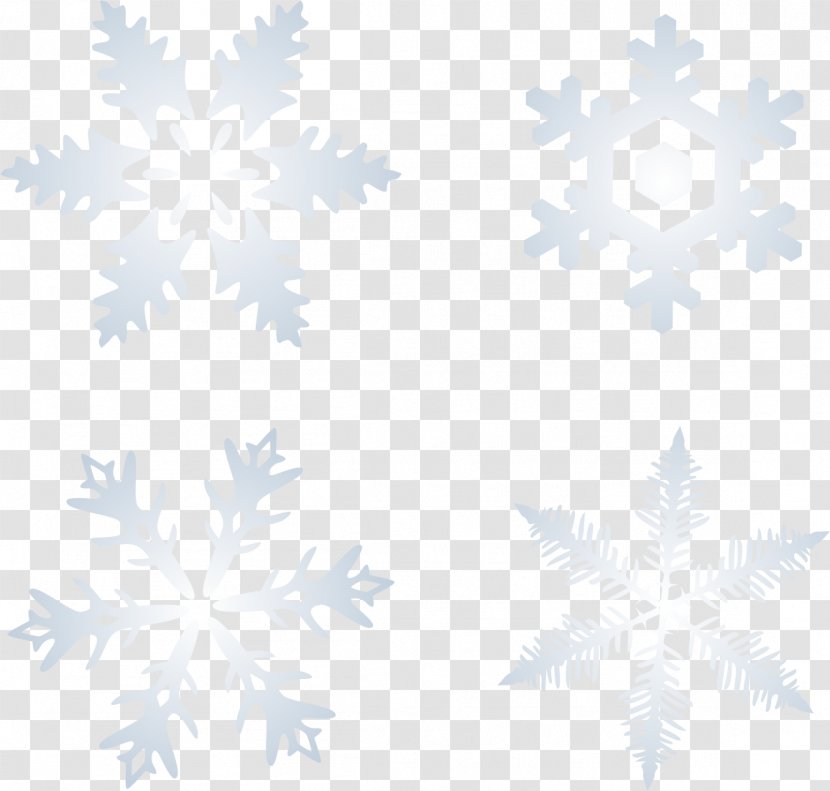 Blizzard Winter Snowflake - White - Snow Snowflakes Vector Transparent PNG