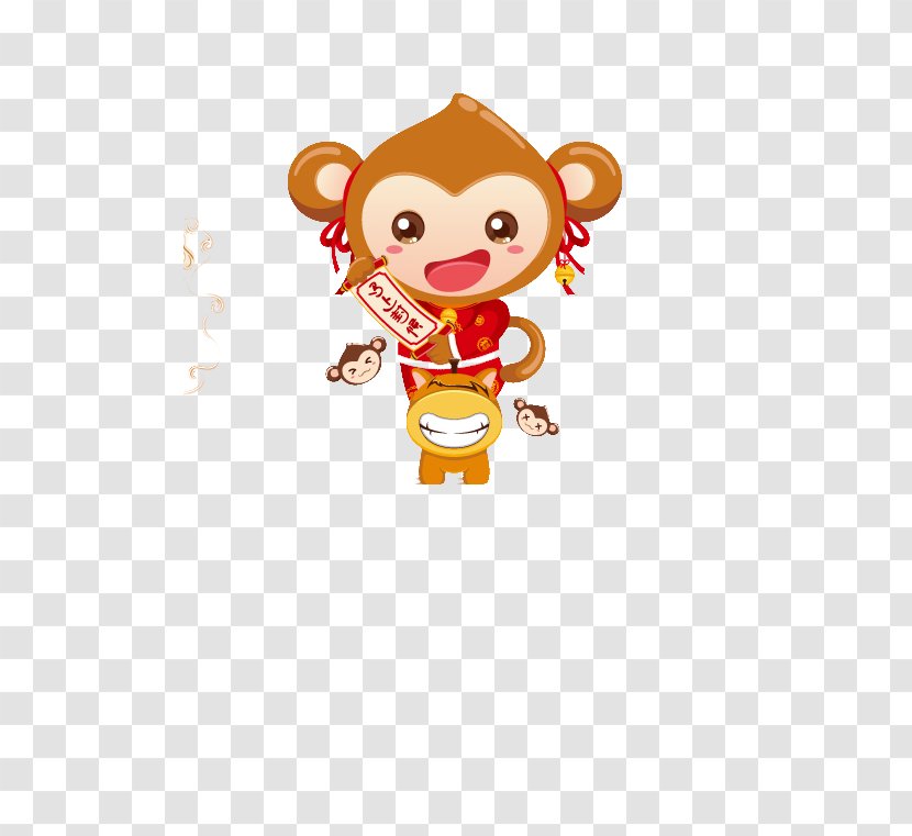 Monkey - Tree - Send Blessing Transparent PNG