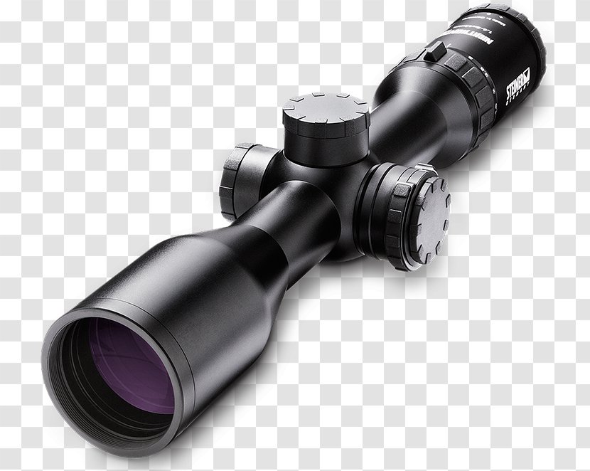 Telescopic Sight Binoculars Optics Hunting Magnification - Silhouette Transparent PNG