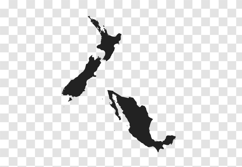 New Zealand Map Royalty-free - Infographic Transparent PNG