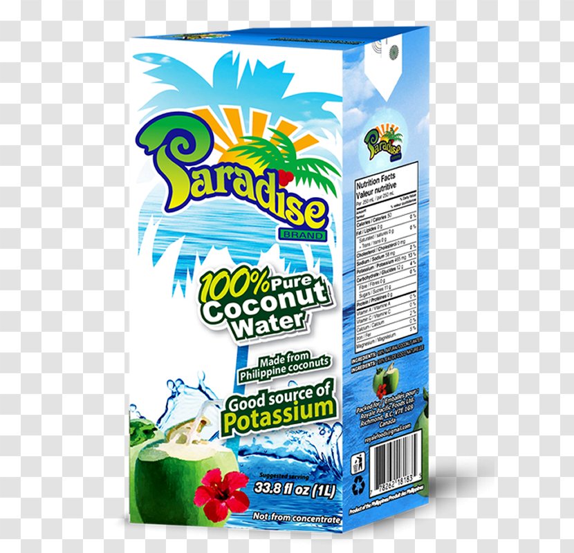 Coconut Water Organic Food Paradise Sugar - Genetically Modified Organism Transparent PNG