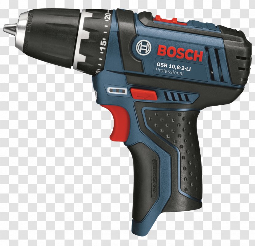 Augers Lithium-ion Battery Bosch Professional GSR12V-15 Cordless Drill 12 V 1.5 Ah Li-ion Incl - Electric - Lithiumion Transparent PNG