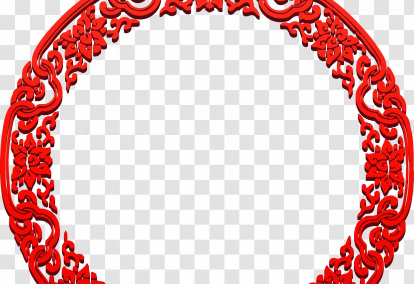 China Wind Exquisite Carved Circular Pattern - Vecteur - Area Transparent PNG