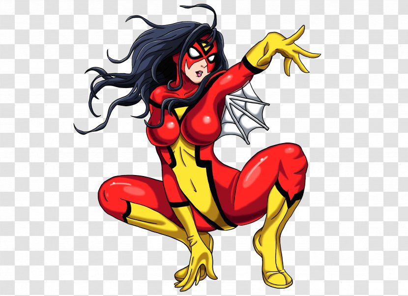 Spider-Man Spider-Woman (Jessica Drew) Wanda Maximoff Female - Spider Woman Transparent Background Transparent PNG