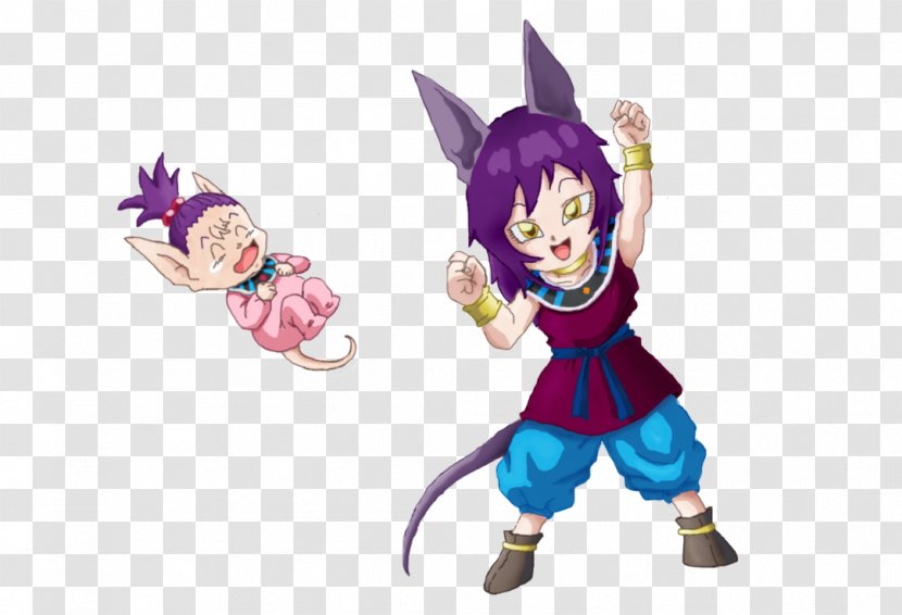 Beerus Trunks Majin Buu Whis Daughter - Heart - Tree Transparent PNG