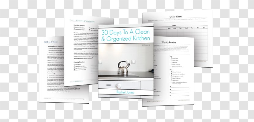 30 Days To A Clean And Organized Kitchen: Day Walkthrough Declutter Your Kitchen Maintain Clean, Space Brand - Text - Organize Home Transparent PNG