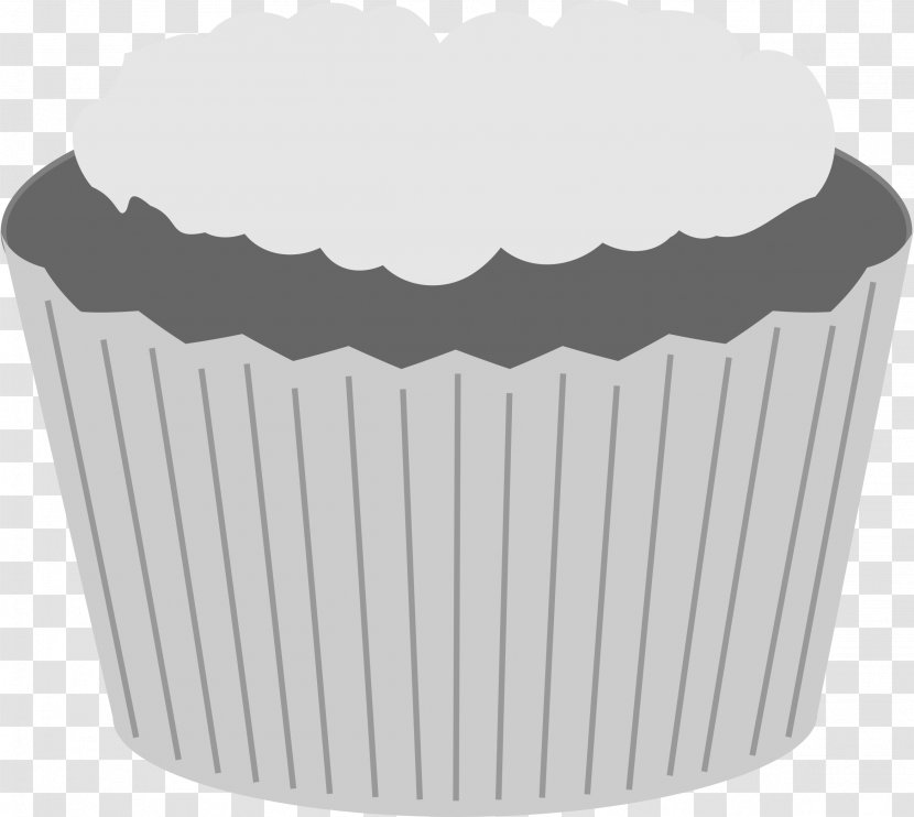 Cupcake Tea Clip Art - White - Cup Cake Transparent PNG