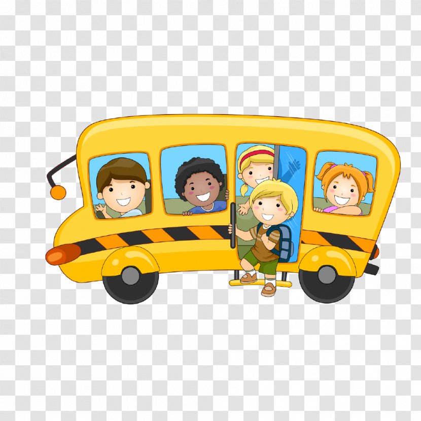 Clip Art Openclipart School Teacher - Welcome - Cute Bus Transparent PNG