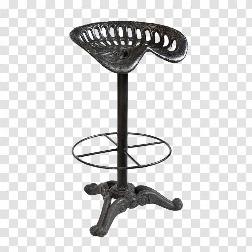 Table Bar Stool Chair Seat - Wood - Iron Transparent PNG