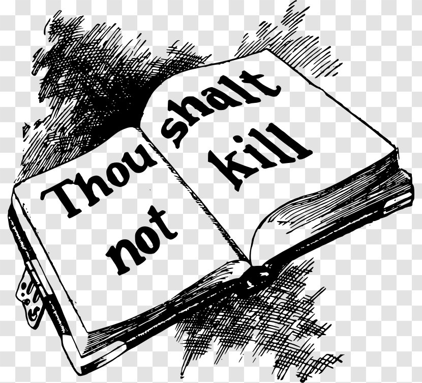 Thou Shalt Not Kill Ten Commandments God Bible Transparent PNG