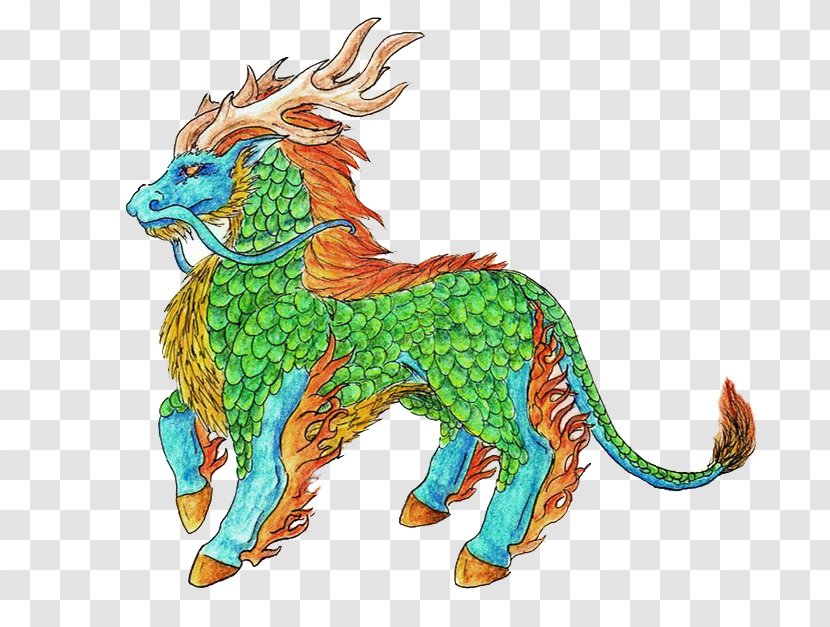 Qilin Chinese Mythology Unicorn - Tian Transparent PNG