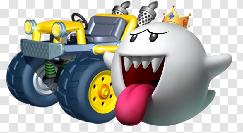 Mario Kart 7 Kart: Double Dash Bros. Luigi's Mansion - Series - Boo Transparent PNG