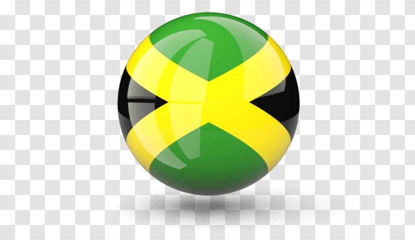 Flag Of Jamaica Clip Art - Sphere Transparent PNG