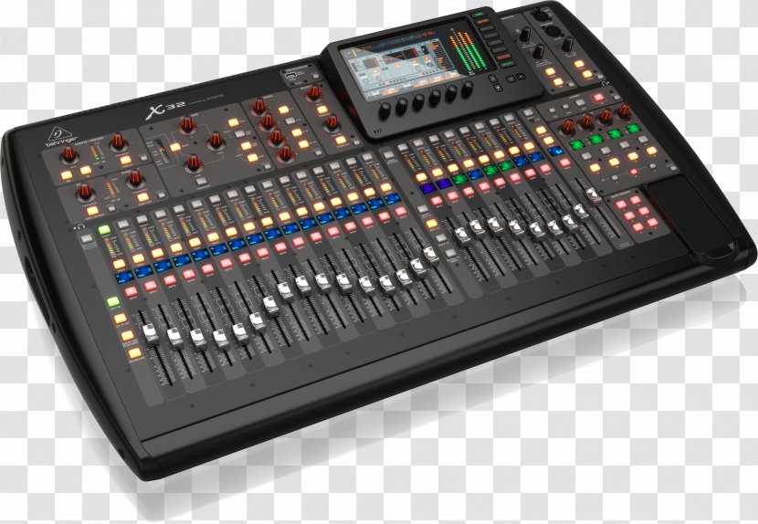 BEHRINGER X32 COMPACT Audio Mixers Digital Mixing Console - Watercolor - Heart Transparent PNG