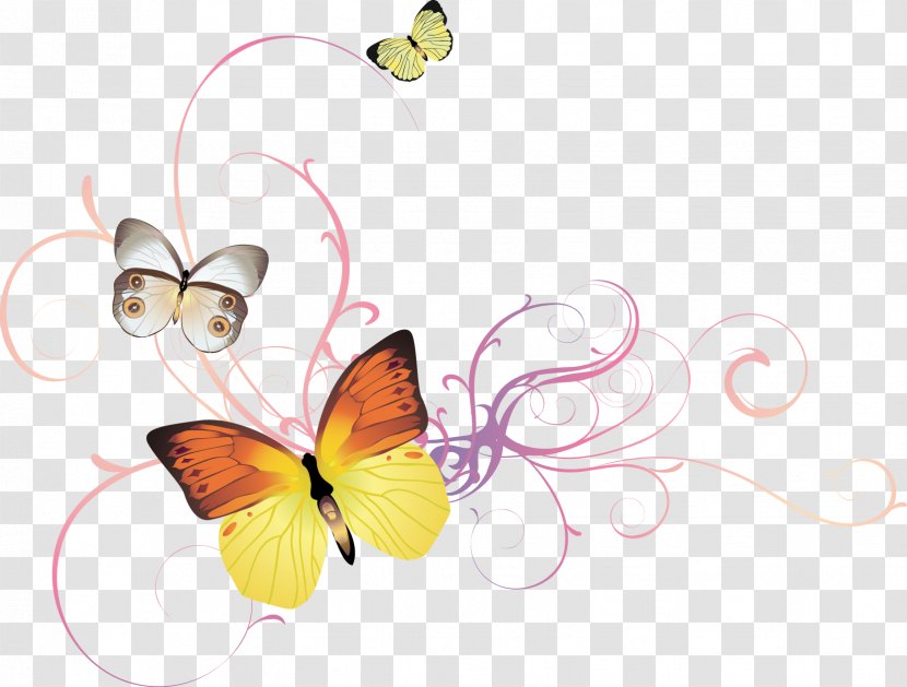 Desktop Wallpaper Clip Art - Butterfly - Invertebrate Transparent PNG