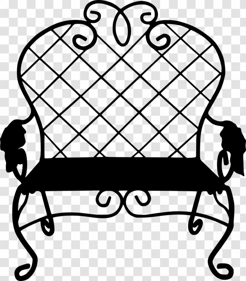 Bench Clip Art Chair - Sitting - Outdoor Furniture Transparent PNG