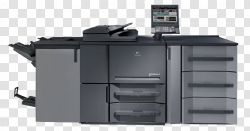 Printer Konica Minolta Photocopier Digital Printing - Press Transparent PNG