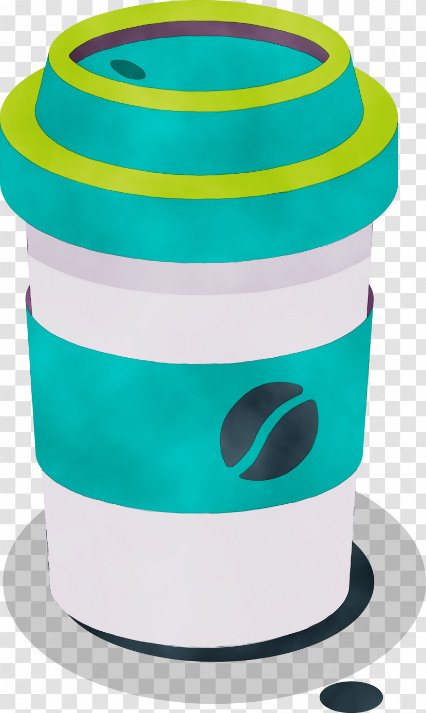 Green Cylinder Transparent PNG