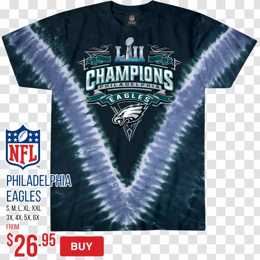Super Bowl LII Philadelphia Eagles XXXIX T-shirt NFL - Tshirt - Year End Clearance Sales Transparent PNG
