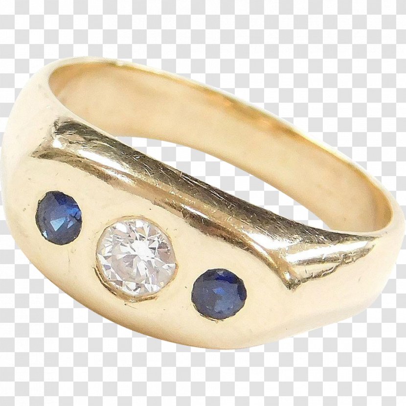Ring Sapphire Gold Carat Jewellery - Gemstone Transparent PNG