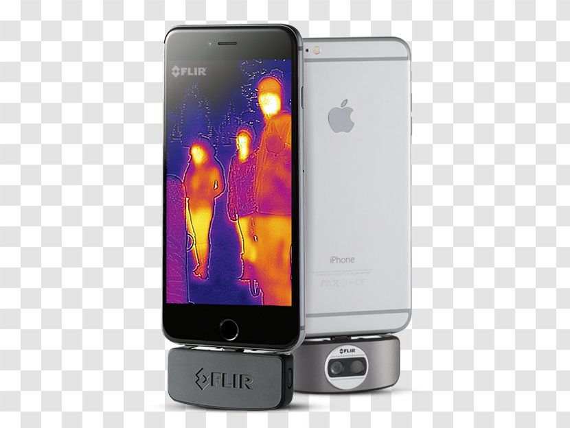 FLIR Systems Forward-looking Infrared Thermographic Camera IPhone 6 Plus - Iphone - Andrews Phone System Transparent PNG