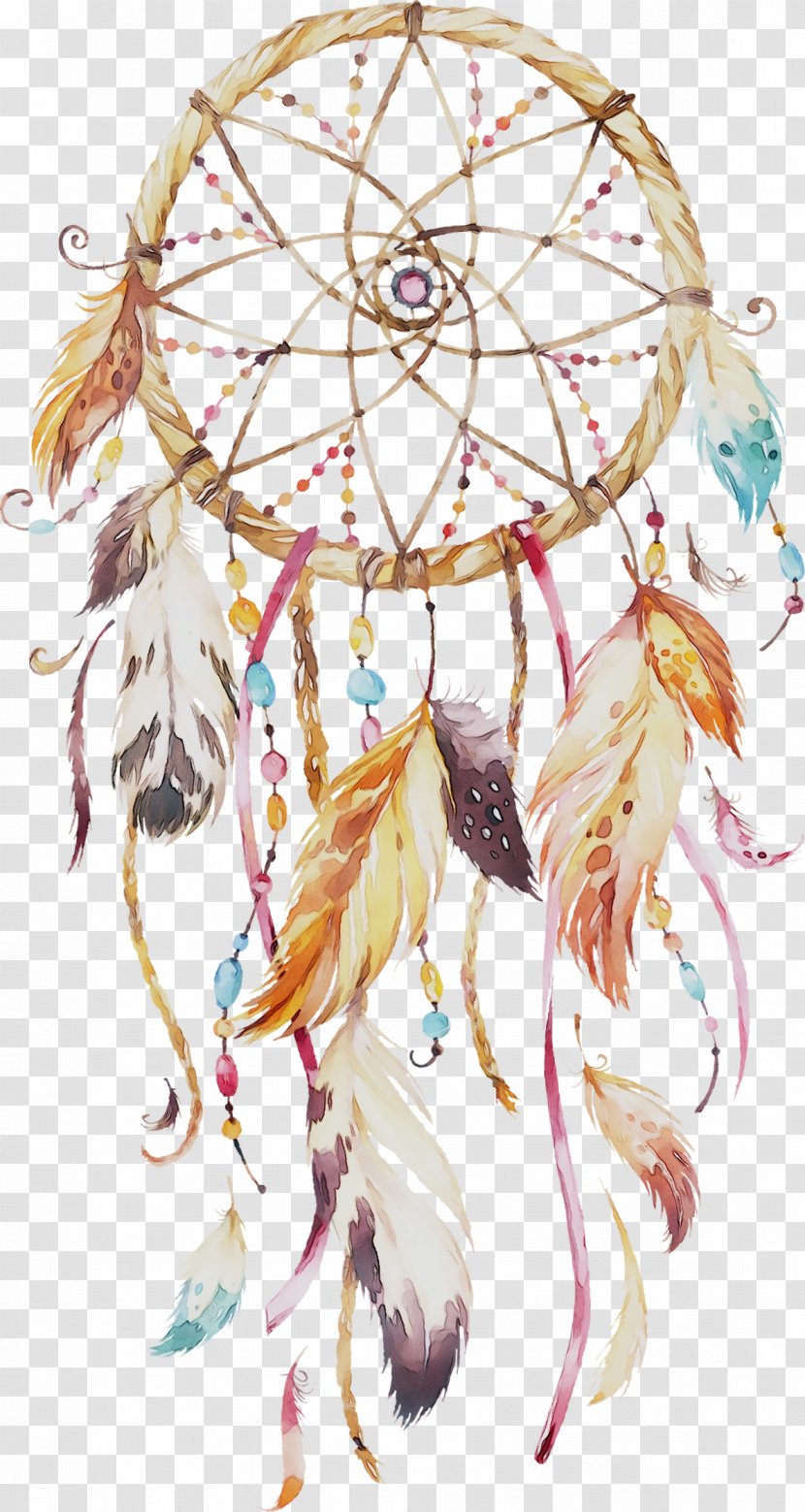 Dreamcatcher Watercolor Painting Paint By Number - Dream Catcher Transparent PNG