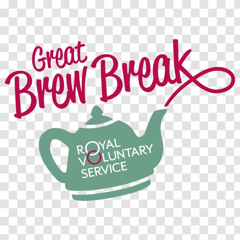 Logo Coffee Cup Break Lunch Royal Voluntary Service - Drinkware - The Traditional Integrity Transparent PNG
