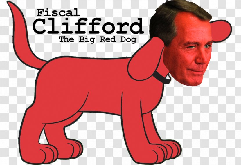 Puppy Clifford The Big Red Dog Breed - Word Transparent PNG