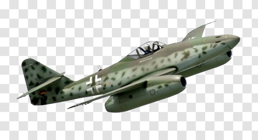 Messerschmitt Me 262 Airplane Fighter Aircraft - Propeller Transparent PNG