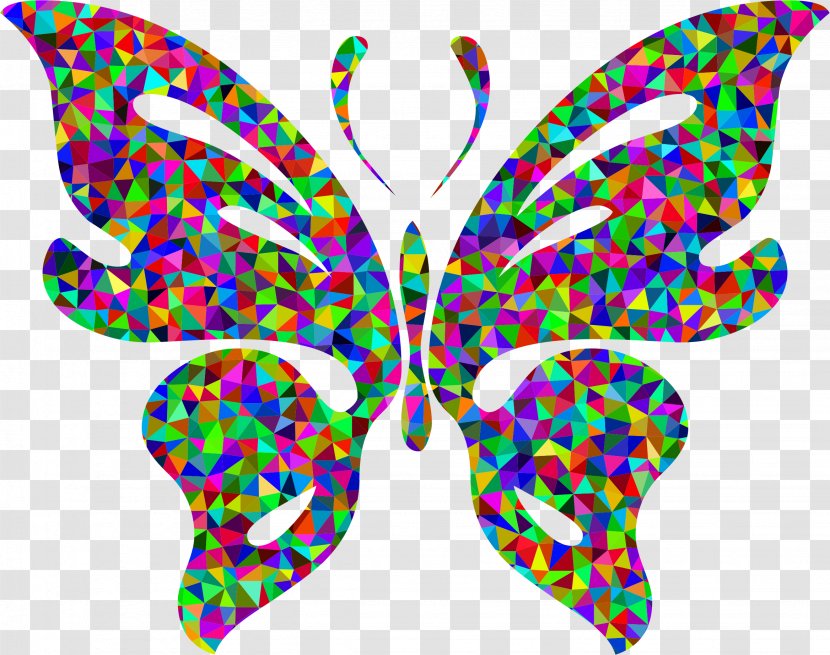 Butterfly Desktop Wallpaper Clip Art - Butterflies And Moths - Colorful Transparent PNG